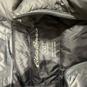 Eddie Bauer Charcoal Puffer Jacket XXL